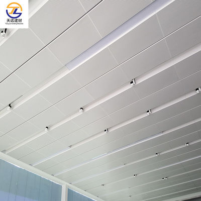 Indoor decoration fireproof and soundproof powder coated aluminum alloy ceiling