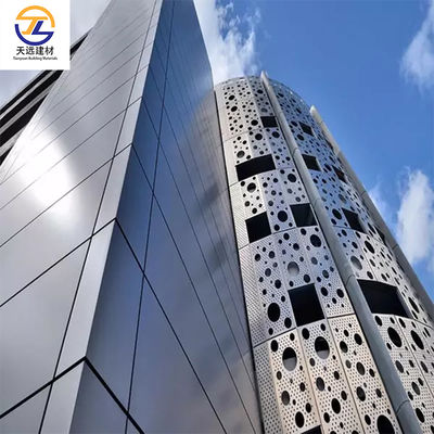 Wooden Color Aluminum Honeycomb Panel Extorior Alu Interior Wall Cladding
